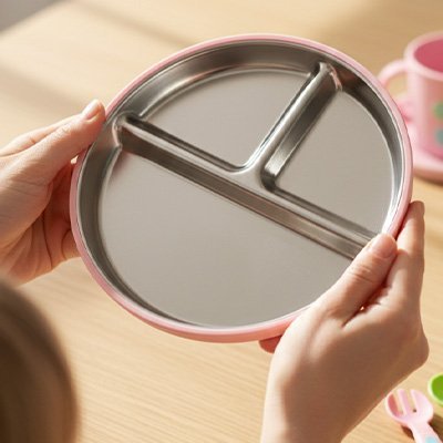 Assiette bébé ventouse | Antidérapante | Maman Magnifique
