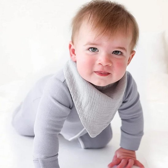 Bavoir Bandana Absorbant et Stylé | Mode Bébé Tendance | Maman Magnifique