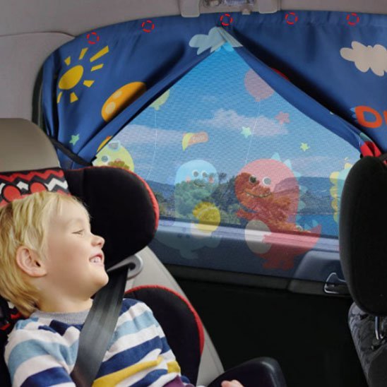 Pare-Soleil Voiture Bébé UV-Shield | Protection Vitre Auto | Maman Magnifique