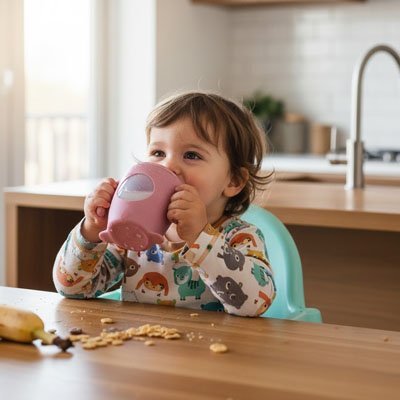 Verre bebe | Incassable Ergonomique | Maman Magnifique