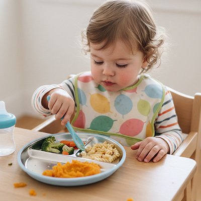 Assiette bébé ventouse | Antidérapante | Maman Magnifique
