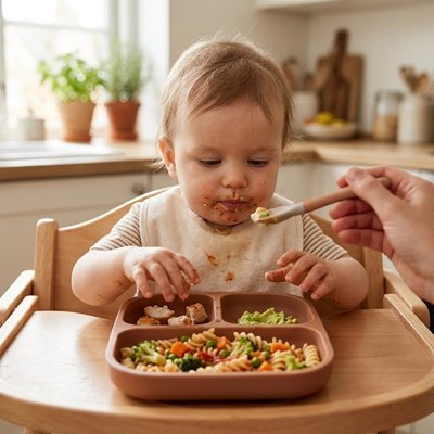 Assiette bébé ventouse | Antidérapante | Maman Magnifique