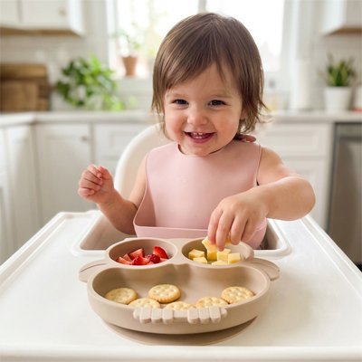 Assiette bebe ventouse | Antidérapante | Maman Magnifique