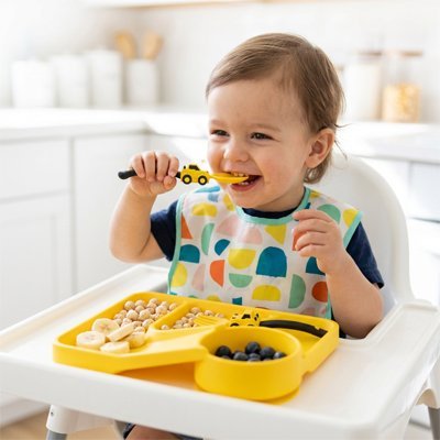 Assiette bebe | Antidérapante | Maman Magnifique
