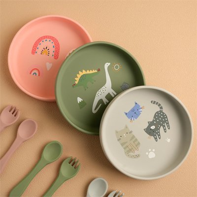 Assiette bebe | Antidérapante Compartimentée | Maman Magnifique