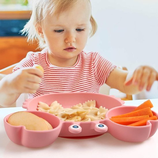 Assiette bebe | Antidérapante | Maman Magnifique