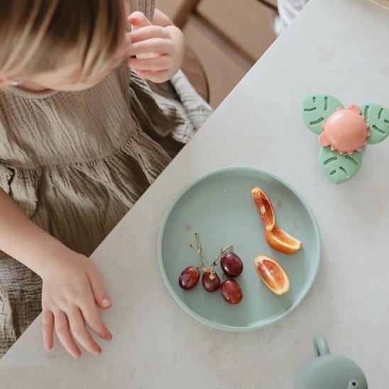 Assiette bebe | Antidérapante Incassable | Maman Magnifique