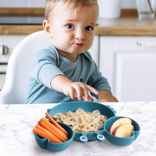 Assiette bebe | Antidérapante | Maman Magnifique