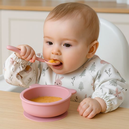 Assiette pour bebe | Antidérapante Incassable | Maman Magnifique