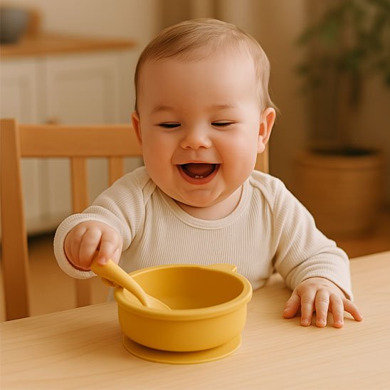 Assiette pour bebe | Antidérapante Incassable | Maman Magnifique