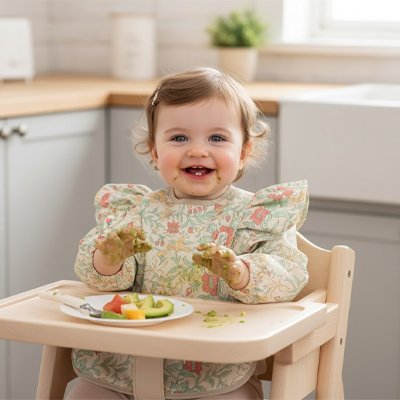 Bavoir manche longue        