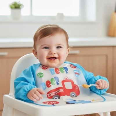 Bavoir manche longue 