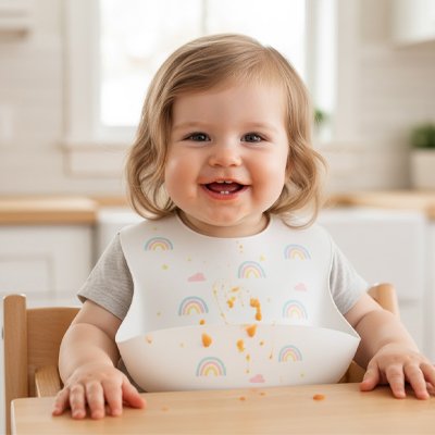 Bavoir silicone | Waterproof | Maman Magnifique