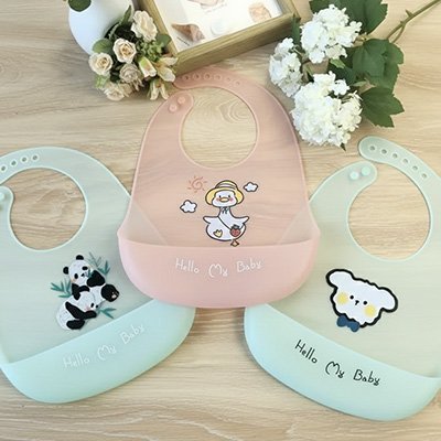 Bavoir silicone | Souple et lavable | Maman Magnifique