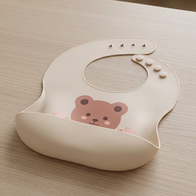 Bavoir silicone | Souple Imperméable | Maman Magnifique