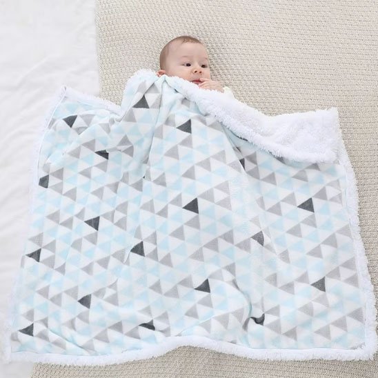 couverture bébé | Ultra-Douce Réversible | Maman Magnifique