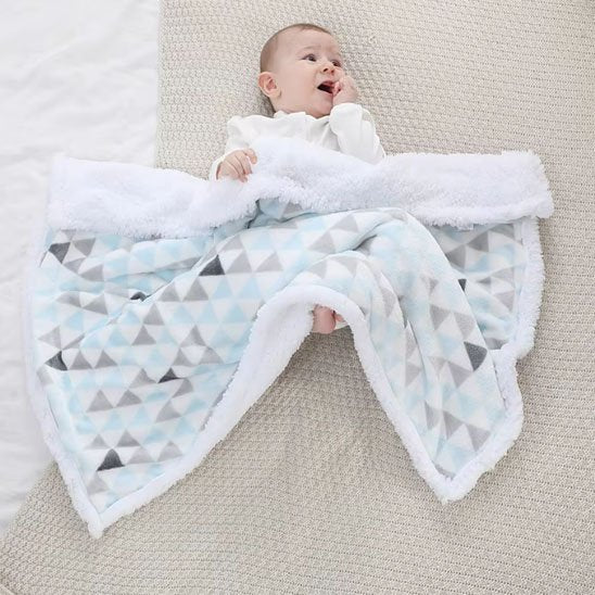 couverture bébé | Ultra-Douce Réversible | Maman Magnifique