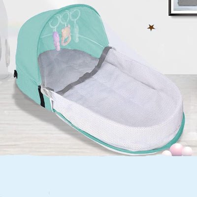 Berceau de Voyage - BabyNest™ - Vert - Maman Magnifique