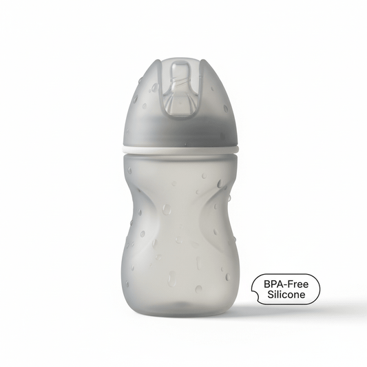 Biberon Anti-Coliques Silicone Sans BPA | Confort Bébé | Maman Magnifique