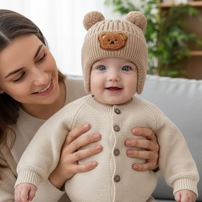 Bonnet bebe | Ultra-doux | Maman Magnifique