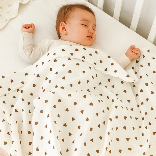 couverture bébé | Mousseline Douce Toutes Saisons | Maman Magnifique