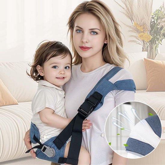 Echarpe de Portage en Coton Bio | Ergonomique - Maman Magnifique