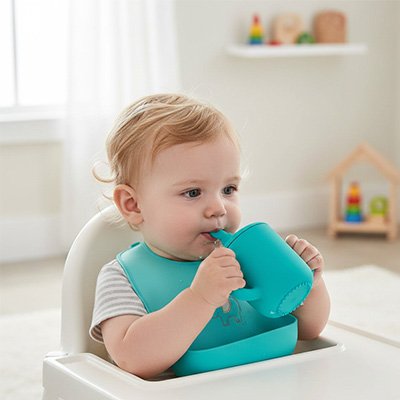 Gobelet bébé | Antifuite Ergonomique | Maman Magnifique