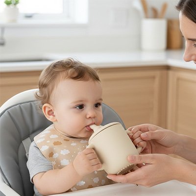 Gobelet bébé | Antifuite Ergonomique | Maman Magnifique