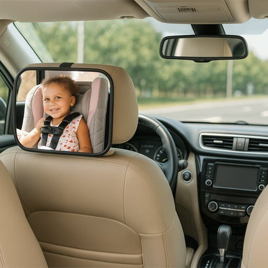 Miroir voiture bébé | Grand Angle Sécurité | Maman Magnifique