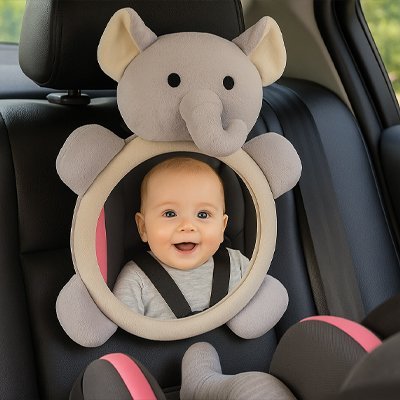 Miroir voiture bébé | Vision 360 | Maman Magnifique