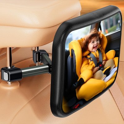 Miroir voiture bébé | Grand Angle Sécurité | Maman Magnifique