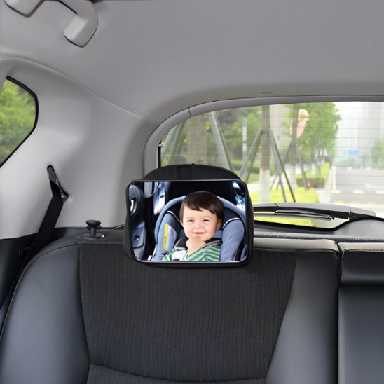 Miroir voiture bébé | Grand Angle Sécurité | Maman Magnifique