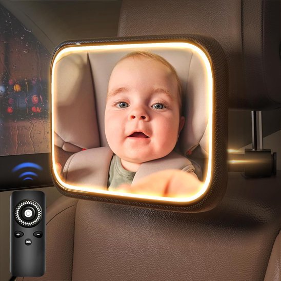 Miroir voiture bebe | Surveillance Securisee | Maman Magnifique