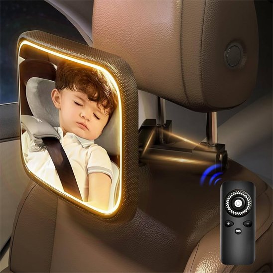 Miroir voiture bebe | Surveillance Securisee | Maman Magnifique
