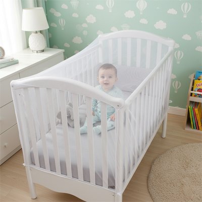 Moustiquaire Lit Bébé Protection Douce | Sommeil Tranquille | Maman Magnifique