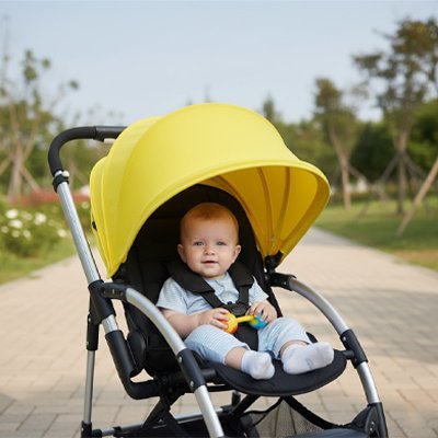 Parasol pour poussette | Protection UV Ajustable - Maman Magnifique