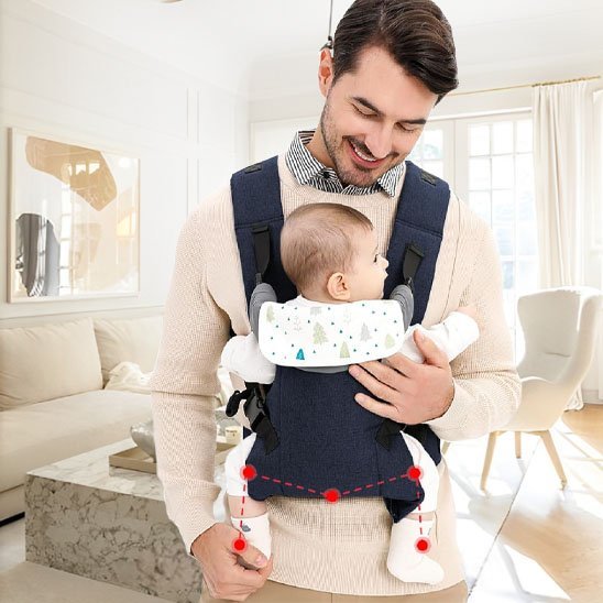 Porte bébé | Ergonomique | Maman Magnifique