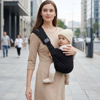 Porte bébé ergonomique | Comfort Plus - Maman Magnifique
