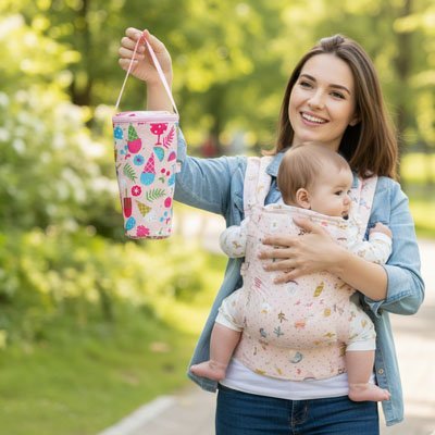 Porte Biberon Isotherme | Design - Maman Magnifique