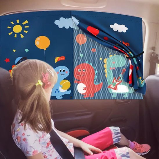 Pare-Soleil Voiture Bébé UV-Shield | Protection Vitre Auto | Maman Magnifique