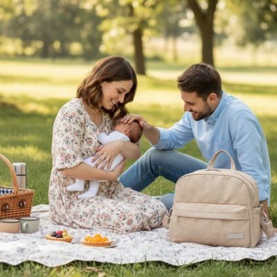 sac a Langer Compartiments Multiples | Organisateur Complet | Maman Magnifique