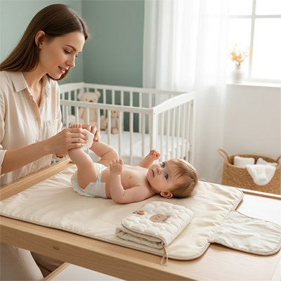 Tapis à langer nomade 