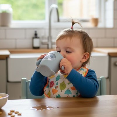 Verre bebe | Incassable Ergonomique | Maman Magnifique