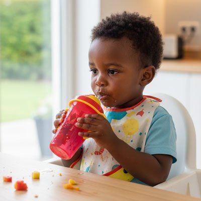 Verre bebe | Incassable Ergonomique | Maman Magnifique