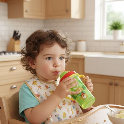 Verre bebe | Incassable Ergonomique | Maman Magnifique