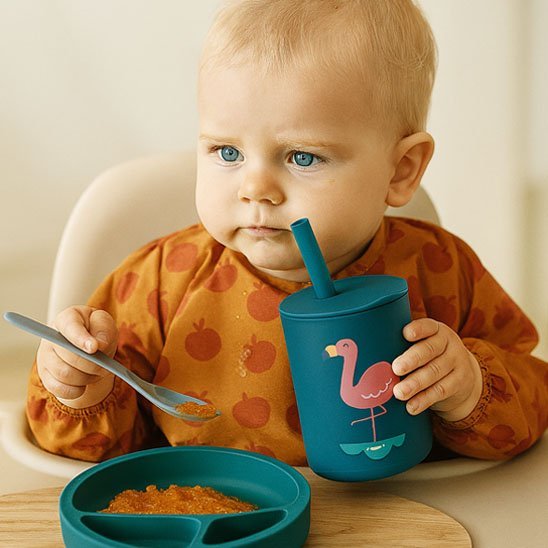 Verre bebe | Incassable Ergonomique | Maman Magnifique