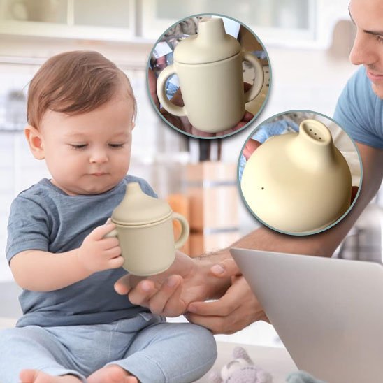 verre bebe | Incassable Ergonomique | Maman Magnifique